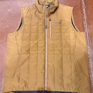 Men's Brown Quilted Vest